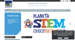 Desktop Screenshot of pamplonetario.org